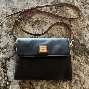 Dooney & Bourke Leather Crossbody Fold-over